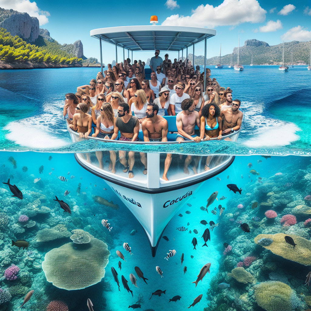 Glass Bottom Boat andratx Tour
